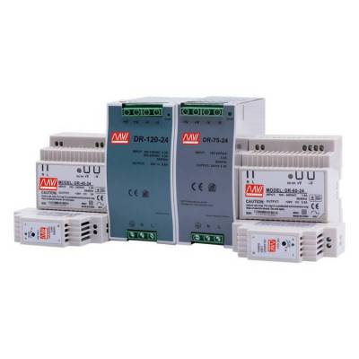 明伟开关电源NDR/EDR-120-12V /-240-12V24V导轨安装