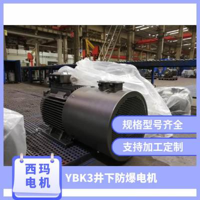 西玛 高效率矿井下用隔爆型电机YBK3-315L2-6 六极132KW 绝缘等级F