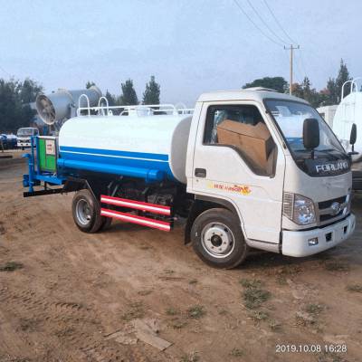 日照雾炮洒水车价格 工地洒水车 五吨洒水车