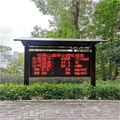 河北省旅游基地大气负离子自动监测系统 支持上门安装