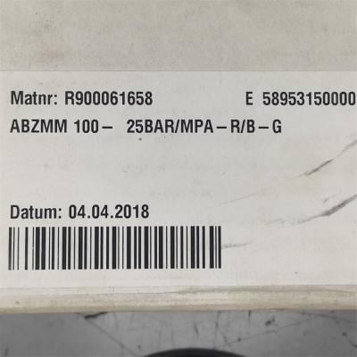 Rexroth / R900061658 ABZMM 100- 25BAR/MPA-R/B-G压力表现货