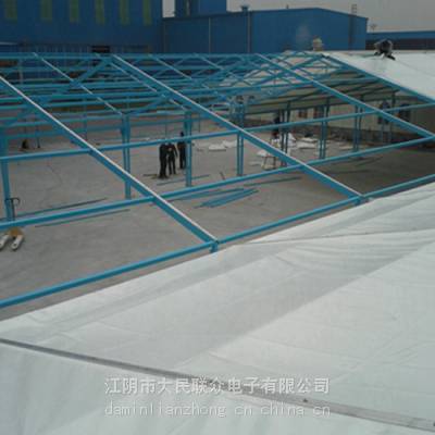 户外工业仓储篷房 简易厂房铝合金仓库帐篷 空间大防粉尘
