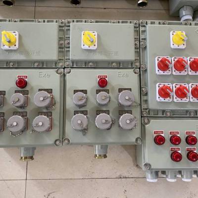 KA防爆动力配电箱BXMD-12K多回路定制隔爆箱加热泵中转站室内