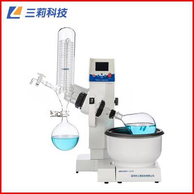 RE-2000E旋转蒸发器 珠海旋转式蒸发仪 液晶显示无刷电机 自动升降