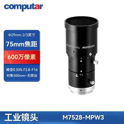 Computar  M7528-MPW3 ҵͷ 75mm   ڹҵͷ