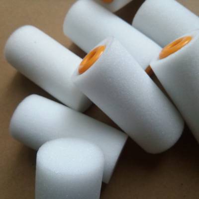 2寸刷胶滚筒刷修边小拇指海绵滚筒刷漆滚筒刷涂料刷门框涂漆修边工具