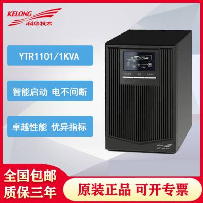 黑龙江科华UPS不间断电源YTR1106在线式单进单出直流220V