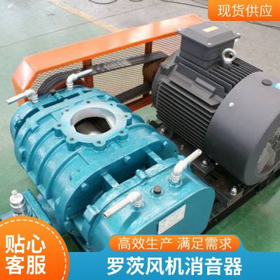 生产供应三叶罗茨鼓风机 大功率污水处理曝气机 双油箱风机