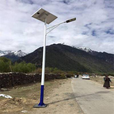 5米80瓦太阳能路灯a字臂led太阳能路灯农村道路灯