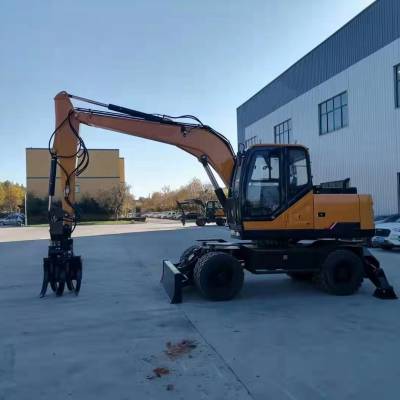 路通-jh18小型挖掘机家用挖土挖沟果园用挖掘机钩机微型挖掘机