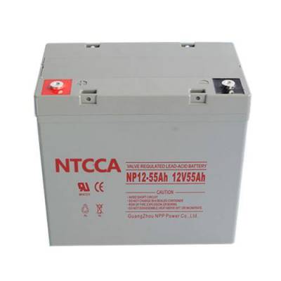 NTCCA蓄电池NP/NPG55-12 机房UPS电源直流屏专用胶体电池12V5***H