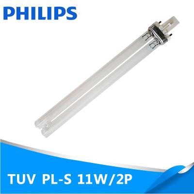 PHILIPS飞利浦TUV PL-S 11W/2P空气消毒装置紫外线杀菌灯管光源