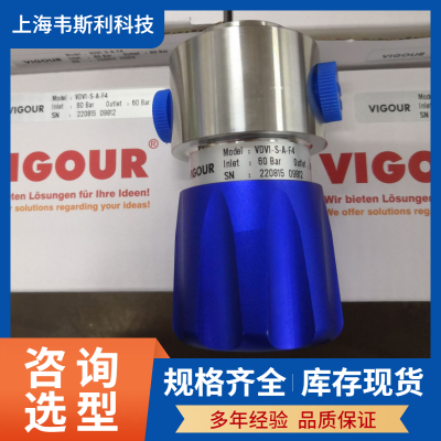 VIGOUR螺纹隔膜阀VDV1-S-B-F6不锈钢快速接头