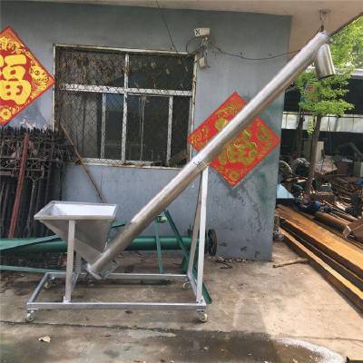 加工螺旋输送机 管式蛟龙上料机 水泥沙子螺旋输送机