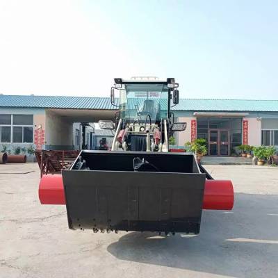 建筑机械搅拌斗装载机工程施工运输搅拌车螺旋式双向搅拌斗