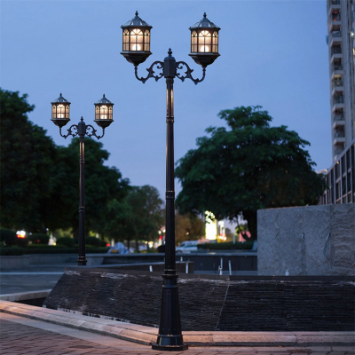 芯鹏达LED景观灯古铜色广场小区球场路道照明4米450WXPD-BF025