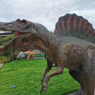 侏罗纪大型恐龙租赁 仿真电动硅胶恐龙模型定制出售