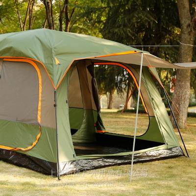 512人多功能帐篷户外大型方形露营野营沙滩遮阳蓬伞帐篷