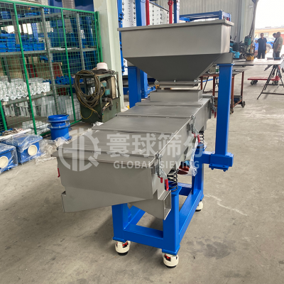 直线振动筛全自动流水线作业 不锈钢/碳钢直线筛分设备支持定制化服务