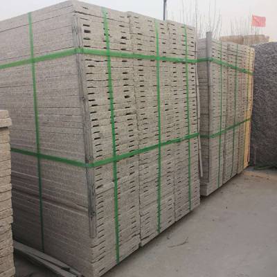 人行道盲道板批发浅红色盲道板多少钱一方建祝石材