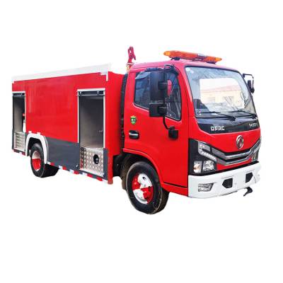 重汽4吨供液器材消防车消防救援车全封闭式安全实用