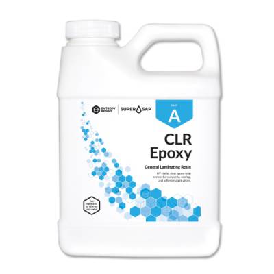 SUPERSAP CLR 系统 透明生物基抗 UV 稳定的环氧树脂