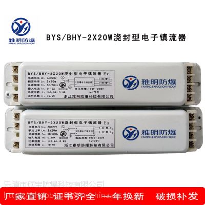 2x40W高效节能荧光灯FBDZ40-1x2L防爆电子镇流器雅明