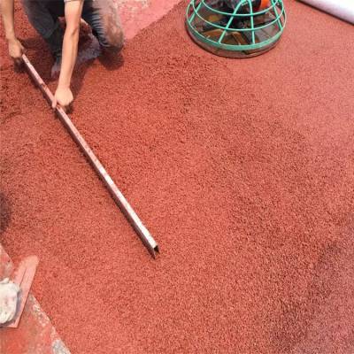 铜陵彩色透水地坪-简单施工！价格实惠！