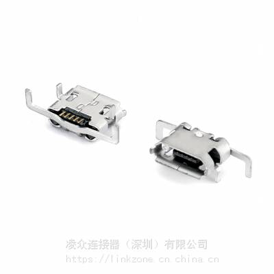 Micro 5P BF ţ7.7*12.4mmĽֱ߾ ˿ڣT 