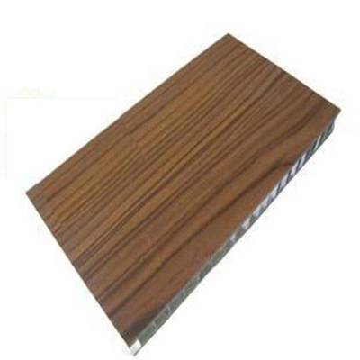 空调罩室外 定制4D仿木纹铝蜂窝板 金属屋面板 装饰材料