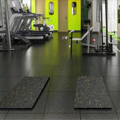 健身房器械区地垫 加厚橡胶地垫,地板 家庭健身区地垫