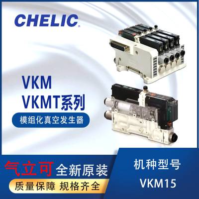 气立可CHELIC模组化VKMT真空发生器-VKM15-B-00-E1-10-D2-H2-P04