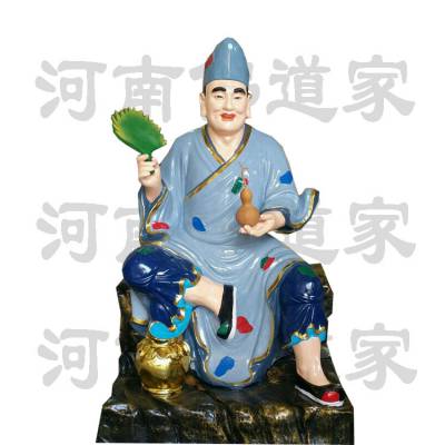 济公佛像摆件 降龙罗汉 站中龙济公 骑龙济公 玻璃钢树脂神像 神像佛像厂家