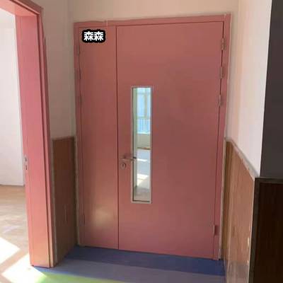 森森幼儿园专用门定制 幼儿园专用门 教室门 水性漆幼儿园图案门