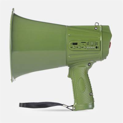 照明喊话器30w治安巡逻喇叭户外扩音喇叭绿款锂电池