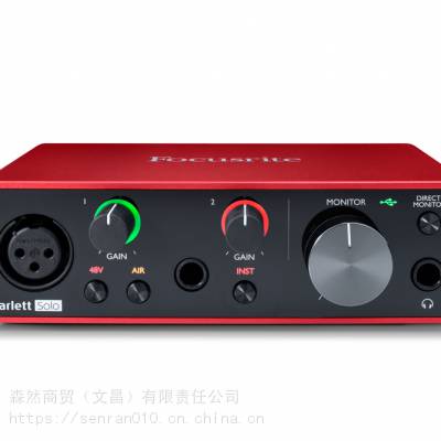 ˹ Focusrite SOLO ֶ̨¼Ƶӿ