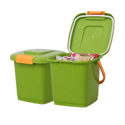 手提垃圾桶家用餐厨桶易腐分类桶小区物业厨余残渣收集桶