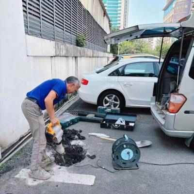 深圳龙华检测管道漏水服务，暗埋给水管查漏点，消防管掉压查漏点