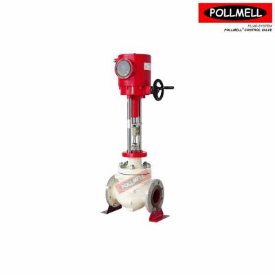 北麦阀门 ZDLP电动单座调节阀 碳钢衬氟 防爆 波纹管 低温 精度高