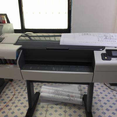HPT790B0绘图仪44英寸大幅面打印机GIS地图CAD工程 800元一月租赁