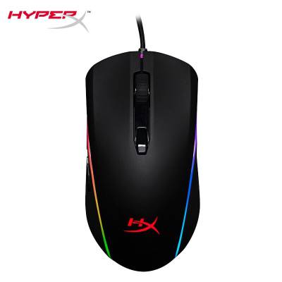 金士顿HyperX骇客巨浪RGB有线游戏鼠标 宏电竞机械Pulsefire