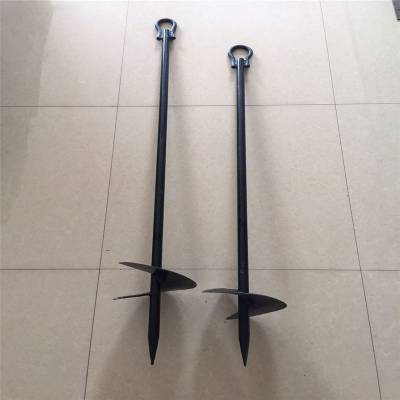 电力手动地锚钻螺旋地钻电线杆地锚钻拉线地钩地锚钻工程穿线杆