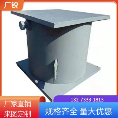 桥梁砂筒临时支座AT梁沙箱钢桶支座A钢制临时沙桶支座