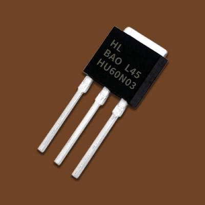 自品牌封装***mos管 hu60n03 to-251封装 原厂*** ***