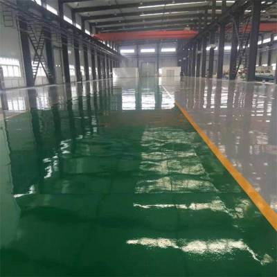青岛环氧自流平 环氧防滑坡道 无溶剂地坪施工 绿色地坪漆