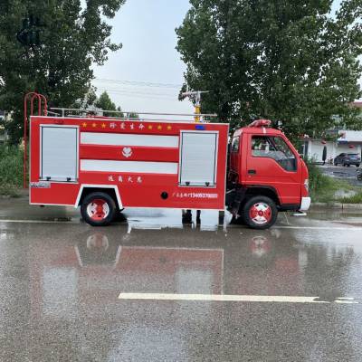 山西5吨小区应急灭火消防车 5立方水罐应急消防车