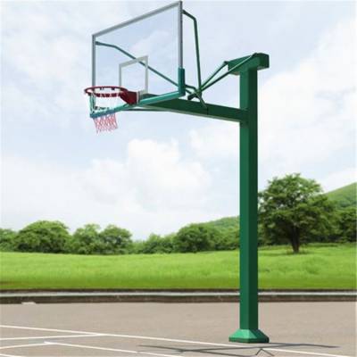 佛山 壁挂篮球架 儿童球框 钢化玻璃篮板 12mm悬臂篮球架