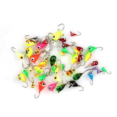 Tear drop Wholesale tungsten ice fishing jigs