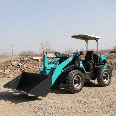 农业柴油四驱铲车装载机定制建筑工地推土机