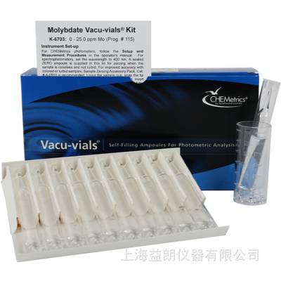 CHEMetrics K-6703 Լ Molybdate Vacu-vials Kit